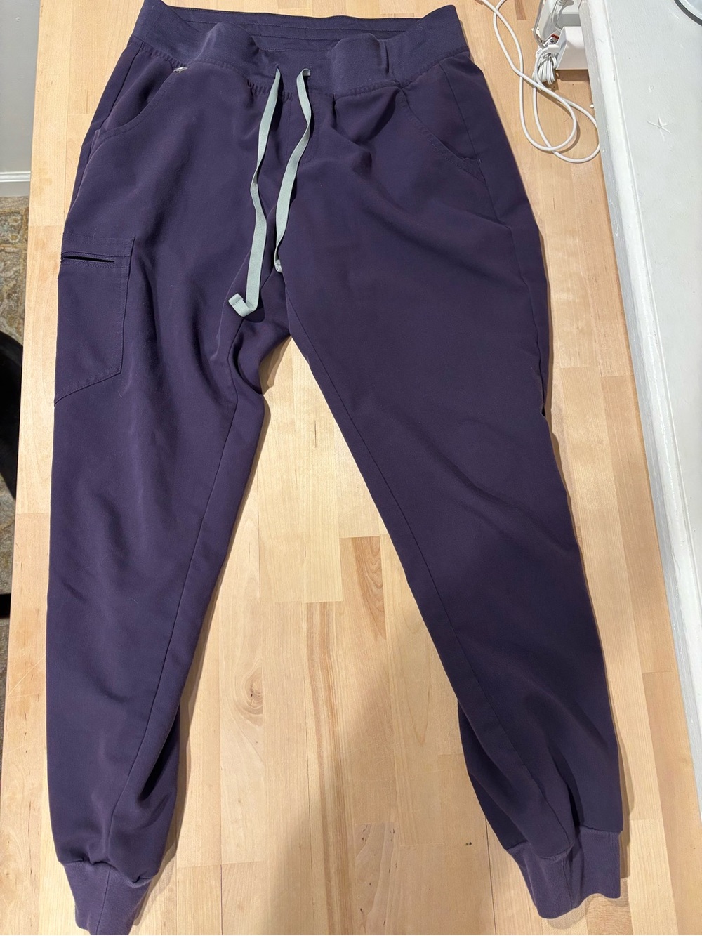 Figs Plum Purple Zamora Jogger Pants
